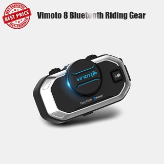 บูลทูธติดหมวกกันน็อค Vimoto V8 Helmet Bluetooth Headset microphone Intercom SENA Receiver