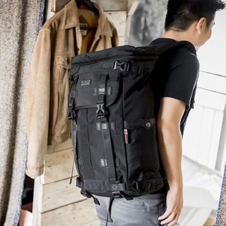 กระเป๋าเป้เดินทาง BXL1 50L#เนื้อผ้ากันน้ำ #TheBest เป้สะพายหลัง,ถือ แบบ Duffle ต่อสาย เป็นสะพายข้างได้ ขึ้นเครื่องบินได้