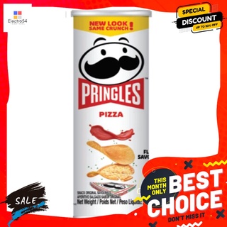 พริงเกิลส์มันฝรั่งพิซซ่า 107ก. PRINGLES POTATO PIZZA 107G.