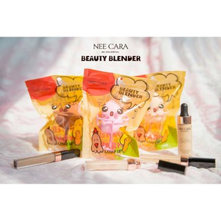 NEE CARA Beauty Blender Farm Make Up ฟองน้ำแต่งหน้า