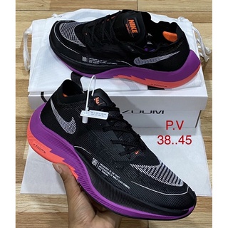 Nike Zoom X Vaporfly Next % 2 Marathon Running (size38-45) Black Purple