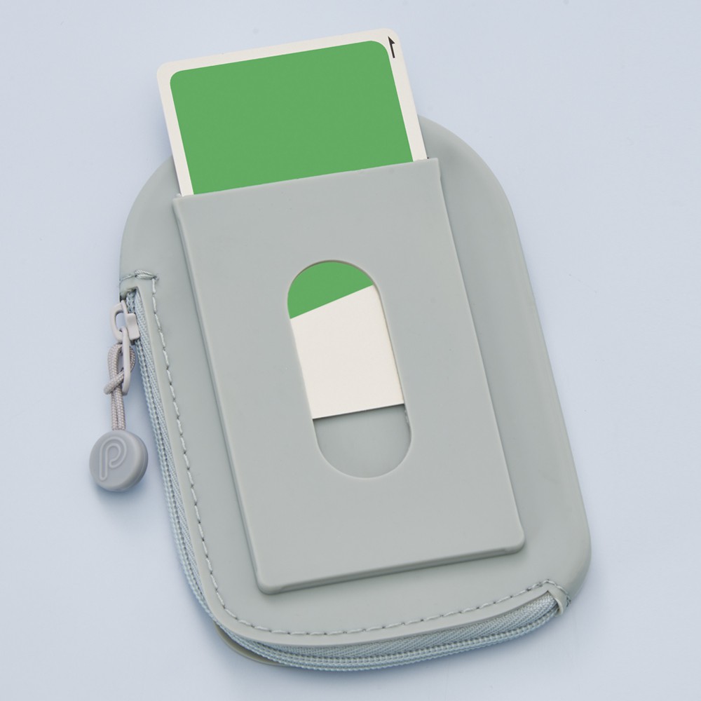 LIHIT Smart Fit Punilabo Pass Pouch (กระเป๋าซิลิโคนใส่บัตร) A-7784 ราคา ถูกที่สุด ดีลบีเคเค แกลเลอรีภาพที่ 2