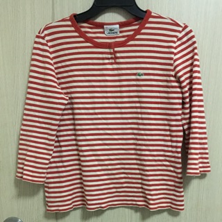 เสื้อแขนสามส่วน LACOSTE แท้100%