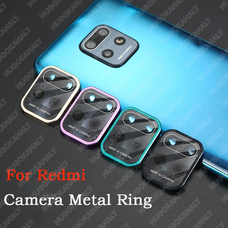 กระจกเลนส์กล้อง Xiaomi Mi 10T Poco X3 NFC Poco F2 Pro（K30 Pro）Redmi Note 10 9 9s Max 7 Pro ฟิลฺมกล้องกันรอย ฟิล์มกล้องวงแหวนครอบเลนส์พร้อมส่ง