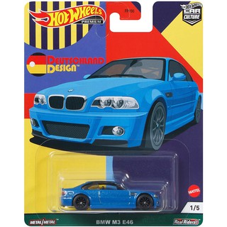 รถเหล็ก HOTWHEELS PREMIUM ของแท้ Deutschland Design BMW M3 E46 GRJ72