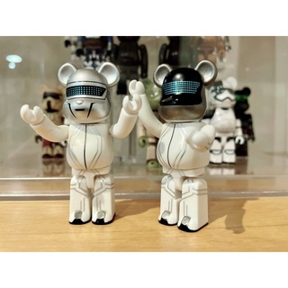 (ของแท้ไม่มีกล่อง) คู่ Be@rbrick Series 21 SF: Tron Legacy Daft Punk (Bearbrick)