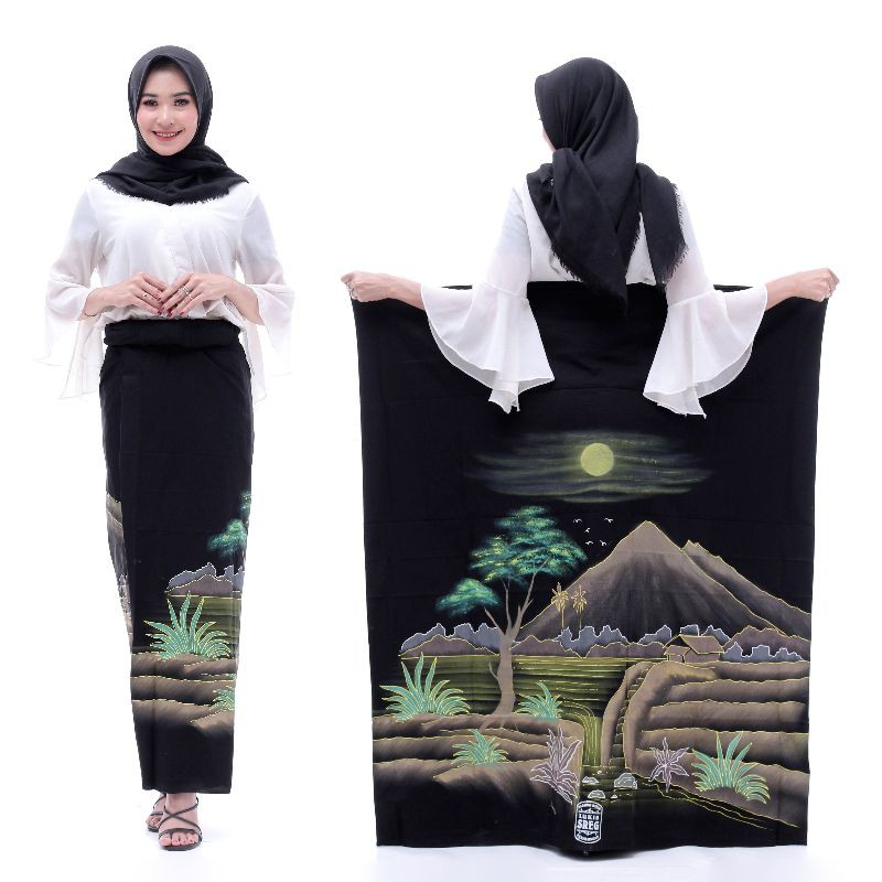 ผ้าบาติกผ้าซิ่น Pekalongan Batik Sarong ภาพวาดผ้าซิ่น สคริปต์ Javanese Varnang Sarong Sarong Sarong 