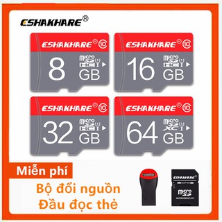 การ์ดหน่วยความจํา eshakhare 16 gb 32gb class 10 tf 64 gb