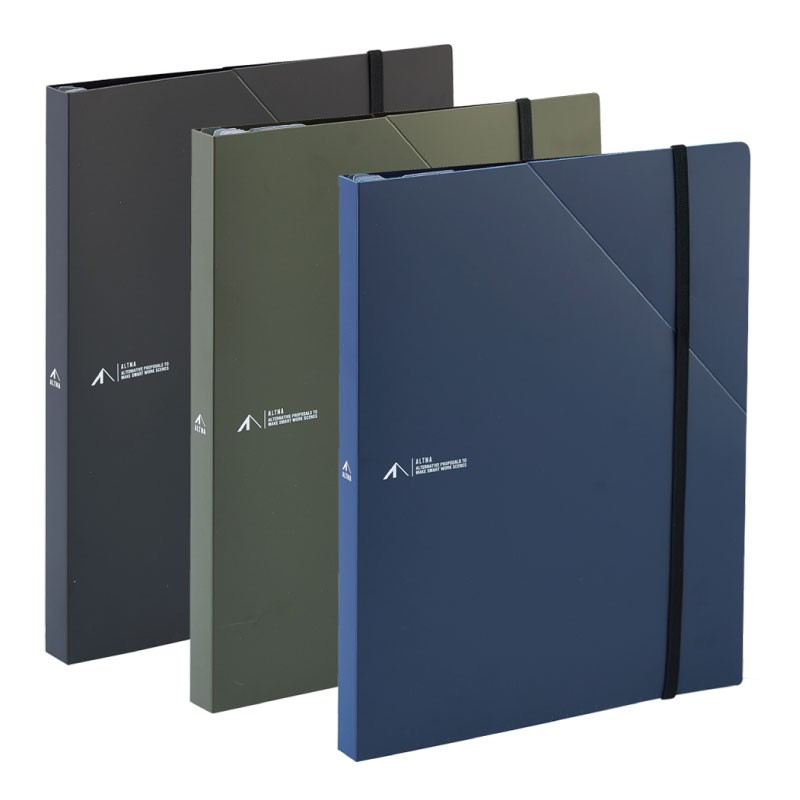 LIHIT Altna Stand File A4 (แฟ้มเก็บเอกสารตั้งได้) F-7771