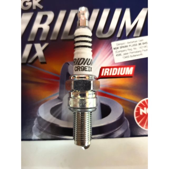 ปลั๊ก NGK Iridium IX (CR9EIX) Y15ZR/RS150/LC135/FZ150 หัวเทียน Racing CR9EIX/CR8EIX