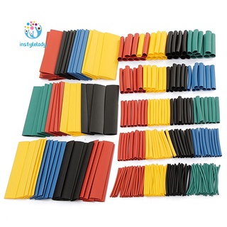 ✌Iy 328 Pc 8 Size Assortment Heat Shrink Tube Tubing Sleeving Wrap Wire Cable