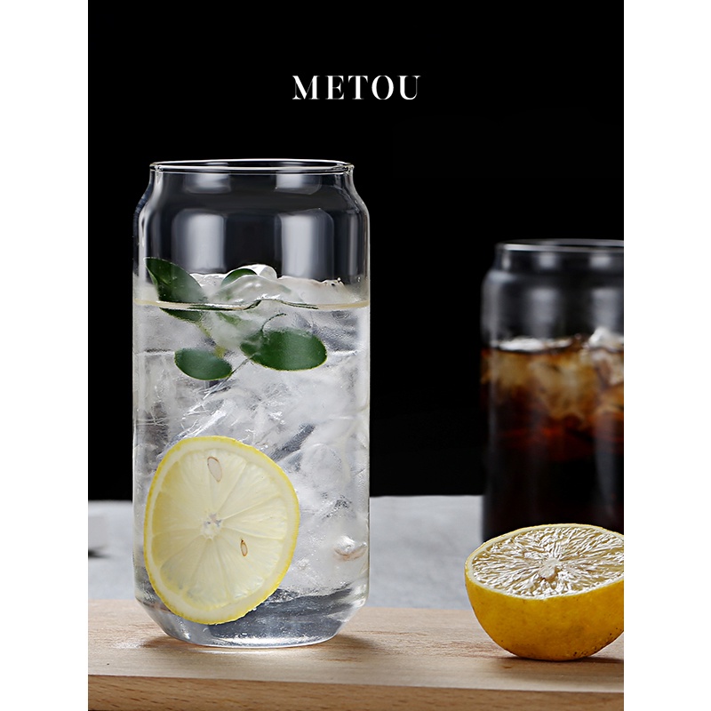 INS สไตล์เรียบง่ายสร้างสรรค์แก้วโคล่าถ้วยน้ําในครัวเรือน