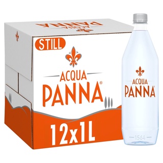 🌟พร้อมส่ง🌟(3 ลัง=36 ขวด)Acqua Panna Mineral Water 1000 ml (PET) น้ำแร่ธรรมชาติ อควาปานน่า ขนาด 1 ลิตร