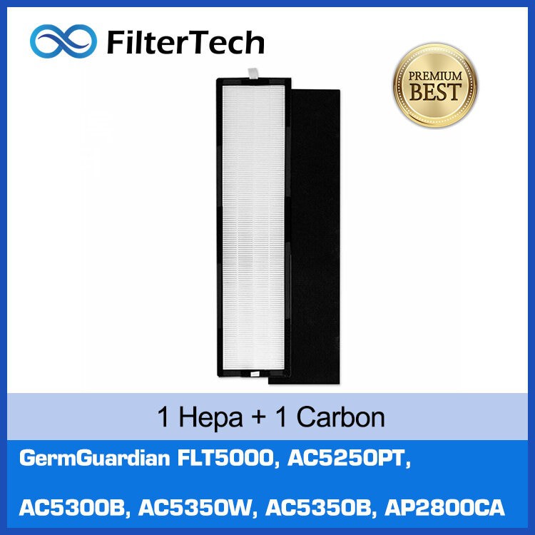 Filtertech - เครื่องฟอกอากาศเปลี่ยนชุด 1 ปี - GermGuardian FLT5000, AC5250PT, AC5300B, AC5350W, AC53