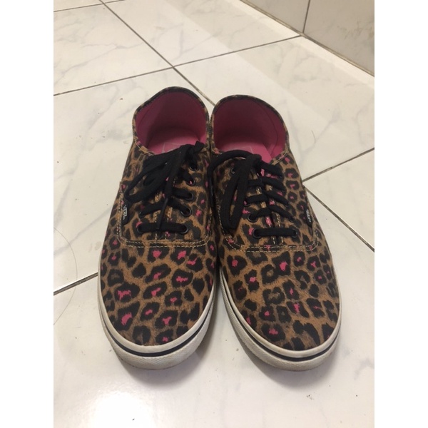 leopard vans size 9