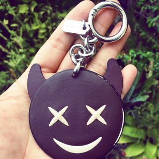 Coach Keyring พวงกุญแจ Coach แท้100%  มีตำหนิ มือสอง