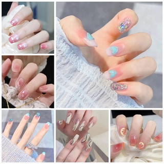 R481-r500 เล็บปลอม 24 ชิ้น/กล่อง