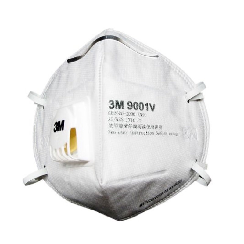 3M™ 9001V หน้ากากป้องกันฝุ่นละออง PM 2.5