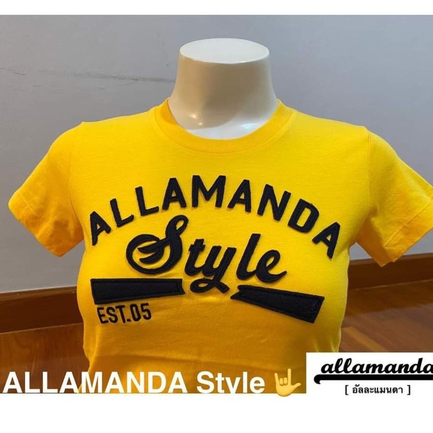 Allamanda SET I01 เสื้อยืด งานปักสุดพรีเมี่ยม สินค้าของแท้ (S.M.L.XL)