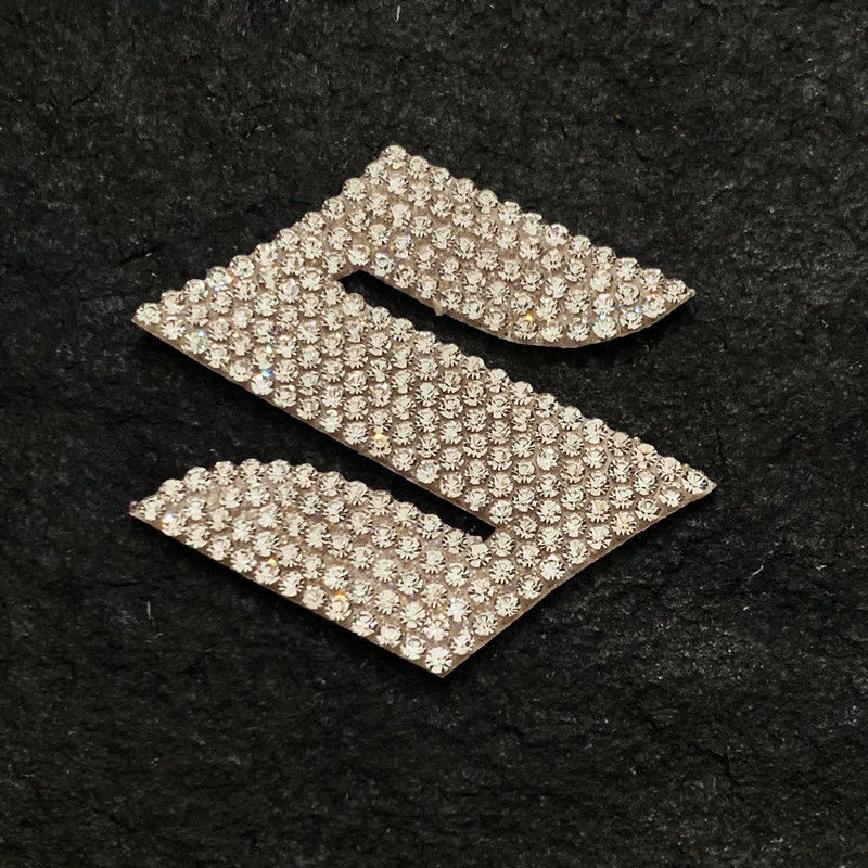 SGLink Dedicated Changan Suzuki Diamond-Studded สติ๊กเกอร์ติดพวงมาลัย Qiyue Witra Tianyu Swift พวงมาลัยโลโก้รถตกแต่งสติกเกอร์เพชร ราคา ถูกที่สุด ดีลบีเคเค แกลเลอรีภาพที่ 2