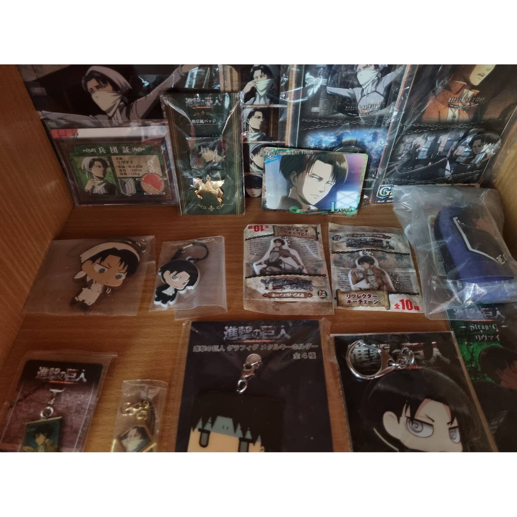 Goods attack on titan ของสะสมผ่าพิภพไททัน ชิกิชิ/พวงกุญแจ/เข็มกลัด