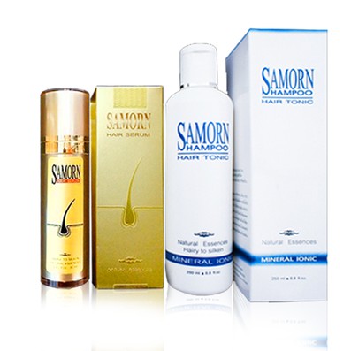 SET - Samorn Hair Tonic Shampoo + Hair Serum