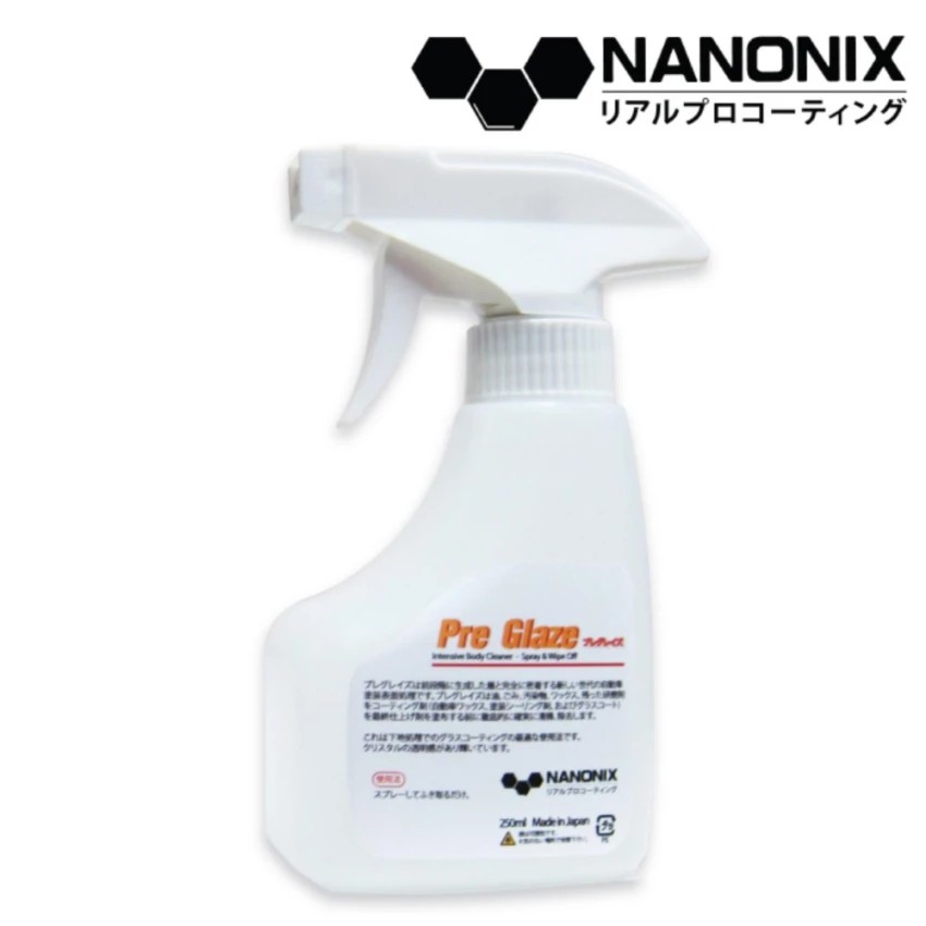 NANONIX PRE GLAZE น้ำยาเตรียมผิวก่อนเคลือบแก้ว ขนาด 250ml