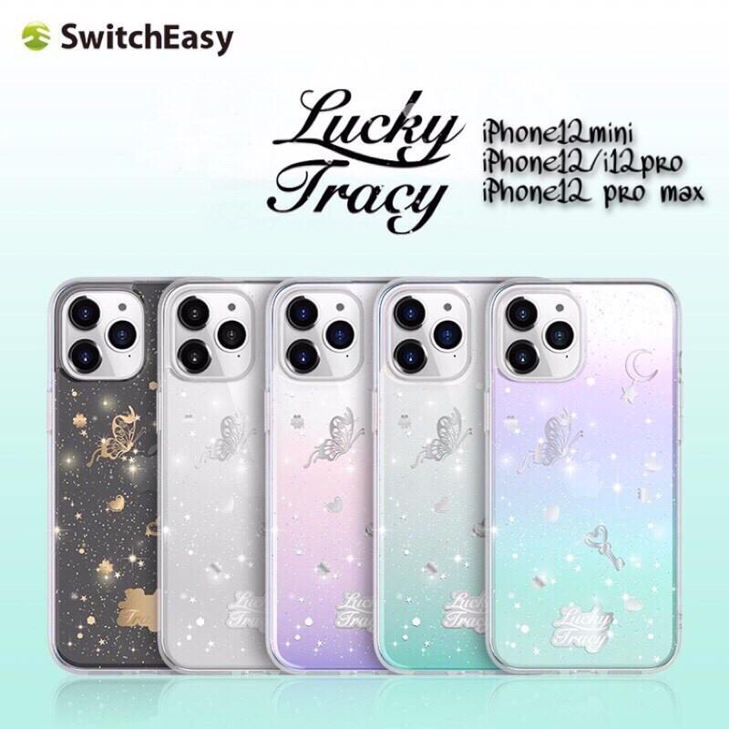 SwitchEasy Lucky Tracy เคสกันกระแทก 3 มิติ iPhone12mini/i12/i12pro/i12pro Max