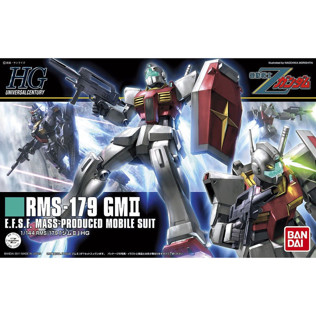 (พร้อมส่ง) HGUC 1/144 RMS-179 GM II (แก่โมเดล)