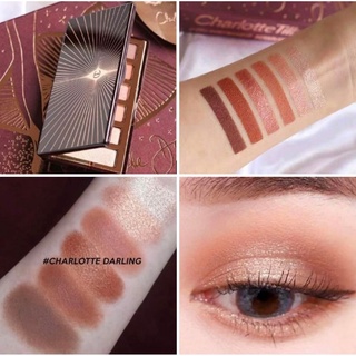 โทนนี้ที่พี่รัก♥️ สต๊อกแน่นมากสินค้าพร้อมส่ง Charlotte Tilbury Charlotte Darling Easy Eye Palette สีสวยโทนส้มน้ำตาลดีย์