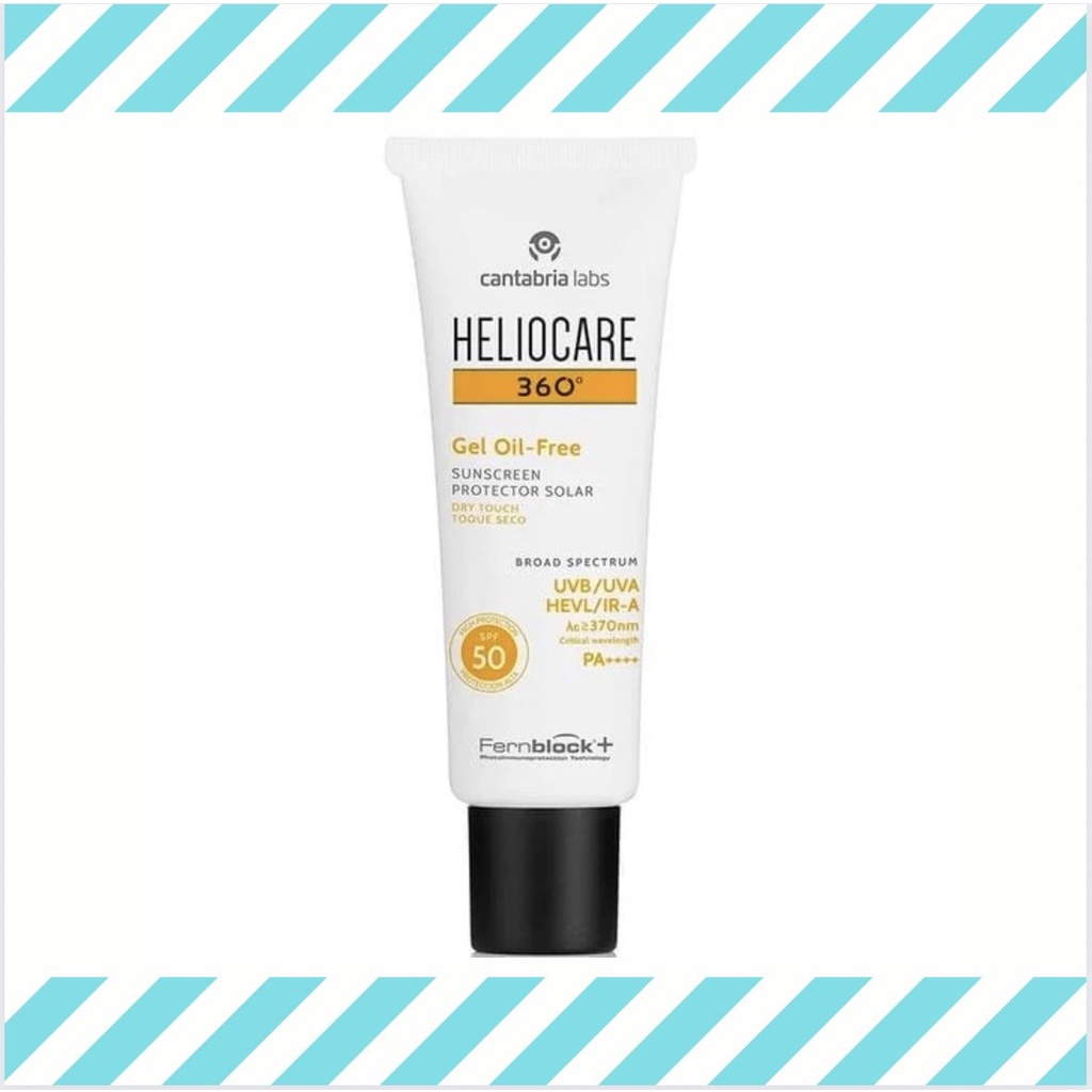 Heliocare - 360º Gel Oil Free SPF50 + Facial Solar Protector Oily Skin 50 mL