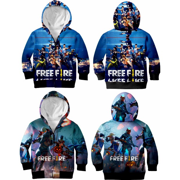 CHILDRENS FREE FIRE JACKET / เสื้อแจ็คเก็ต FF ของ CHILDREN / FREE FIRE BOYS JACKET / BOYS JACKET
