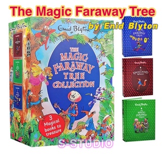 The Magic Faraway Tree Collection 3Books Box Full Color set by Enid Blyton Hardcover