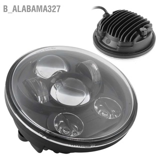 B_Alabama327 ไฟหน้ารถจักรยานยนต์ Led 75W 6500K 5.75 นิ้ว สําหรับ Jeep Wrangler