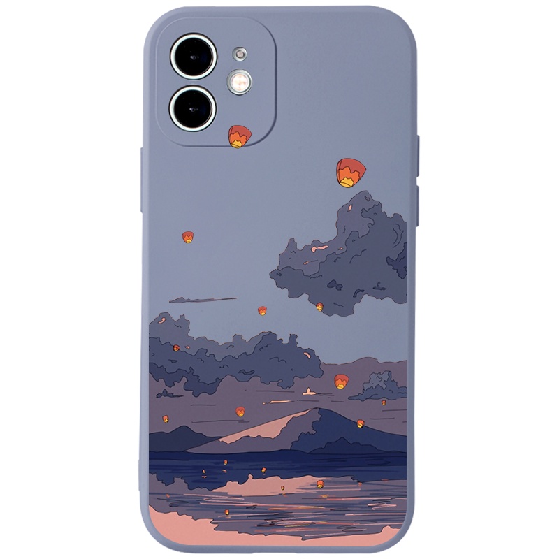JURSUE เคสไอโฟน เคสซิลิโคนนุ่มขอบเหลี่ยมกันกระแทกน่ารักตลก เคสโทรศัพท์ Compatible for iPhone 13 12 11 Pro Max SE 2020 X XR XS 8 7 6 6S Plus พลัส Y1663 ราคา ถูกที่สุด ดีลบีเคเค แกลเลอรีภาพที่ 8