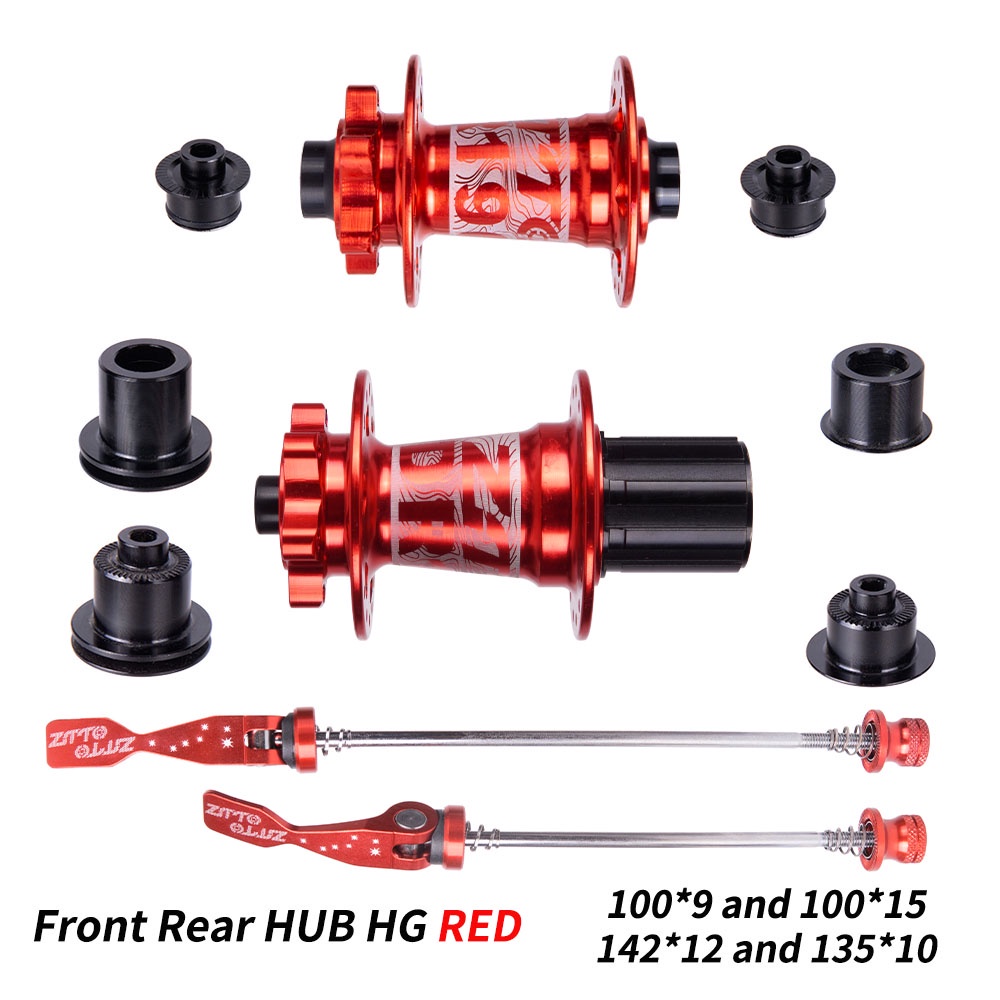Ztto ดุมดิสก์เบรกจักรยาน MTB DR190 32 รู 4 ซีลแบริ่งวงล้อ 54T Thru Axle Quick Release HG XD MS 142 12 100 135 มม. — صورة 7