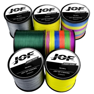 Jof Brand เชือกถัก 100 % Pe 1000 ม . - 300 ม . 9 Strands