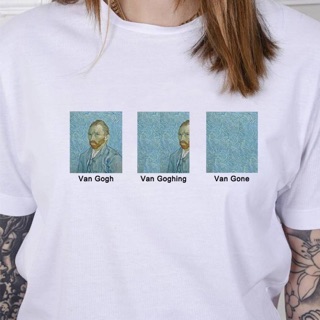 Van gogh เสื้อยืด Van goghสามารถปรับแต่งได้