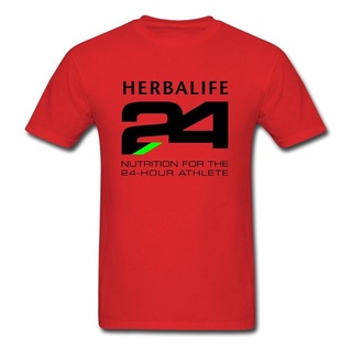 เสื้อยืดแขนสั้นลําลอง ผ้าฝ้าย พิมพ์ลาย 24 Herbalife สไตล์โมเดิร์น แฟชั่นสําหรับผู้ชาย 2022S-5XL