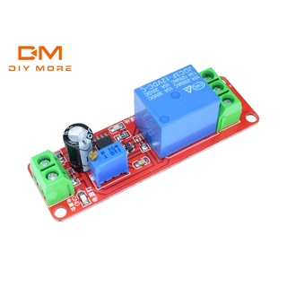 DIYMORE DC 12V Delay Adjustable Timer Relay Switch Module 0 ถึง 10 วินาที NE555 Oscillator