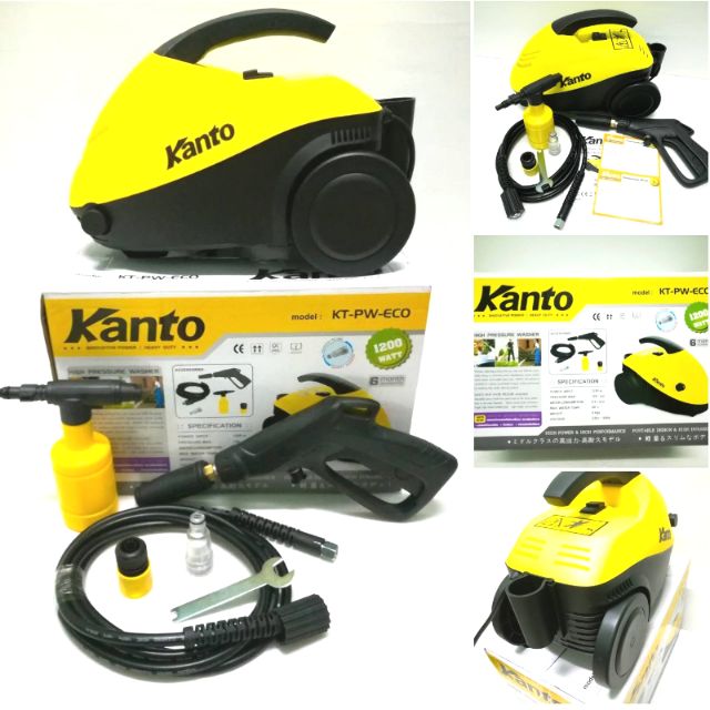 เครื่องฉีดน้ำแรงดันสูง120บาร์ ยี่ห้อKANTO รุ่น KT-PW-ECO