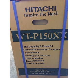 ปั๊มน้ำฮิตาชิhitachiWTP150XXอัตโนมัติถังกลม