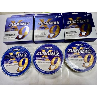 สายพีอี Zumomax ถัก9 สายหรีด Zumomax x9