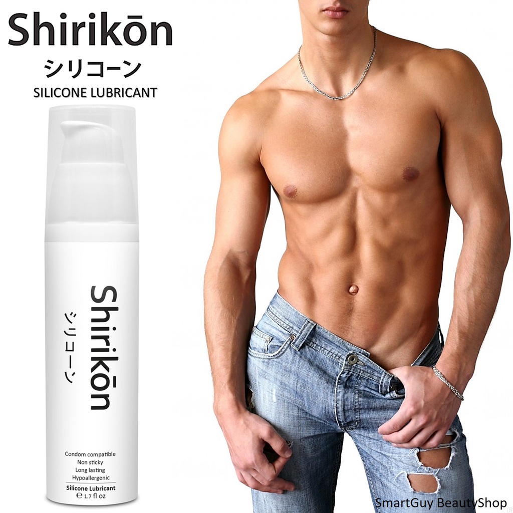 Shirikon Silicone Libricant Condom Compatible Slippery&Smooth 50ml เจลหล่อลื่นสูตรซิลิโคนเนื้อบางเบาจากญี่ปุ่นของแท้
