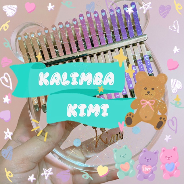 ***พร้อมส่ง***  Kalimba 17คีย์ ยี่ห้อ Kimi ของแท้ 💯% มือสอง ราคาถูก