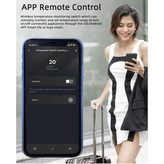 Tuya สวิตช์โมดูล Wi-Fi เปิดปิด ตั้งเวลา ต่อสายเซ็นเซอร์ได้ วัดการใช้ไฟผ่านแอป สั่งงานด้วยเสียงได้