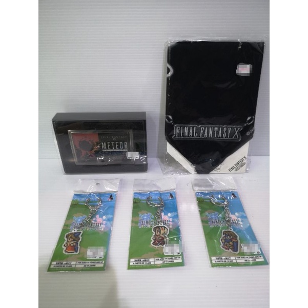 Square Enix FF​ XIV​ Meteor Card Case​ ที่ใส่นามบัตร/FF​ X​ ผ้าเช็ดหน้า​/FF​ All the Bravest พวงกุญแ