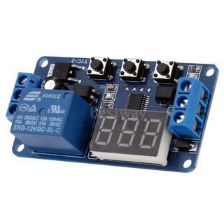 Best☀12V LED Display Automation Digital Delay Timer Control Switch Relay Module