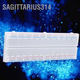 Sagittarius314 👍MB-102 830 Tie-Points Solderless Breadboard Circuit Testing Board Reusable