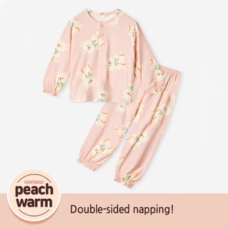 Unifriend Thailand ชุดนอนเด็ก เสื้อผ้าเด็ก รุ่น 21fw/Sleepwear-Cutie bear9(Pink)